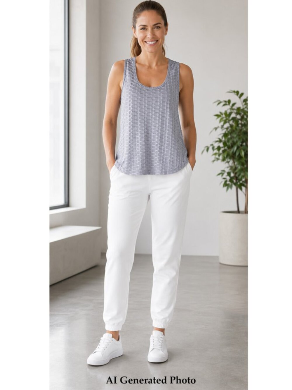 AQ Sport Athletic Tank Top Size XL NWT